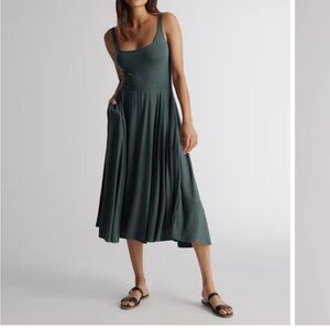 Tencel Jersey Fit & Flare Dress